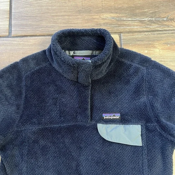 Patagonia Womens Snap-T Fleece Pullover Size Small Blue - Picture 5 of 11
